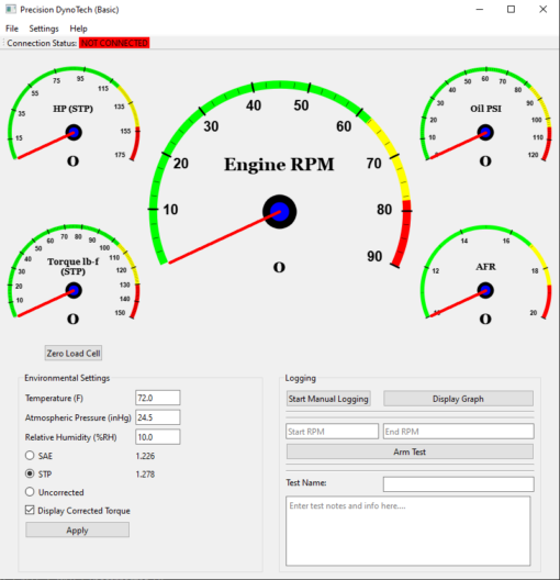 Precision DynoTech Software